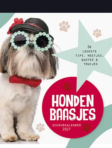 Scheurkalender 2027 Hondenbaasjes