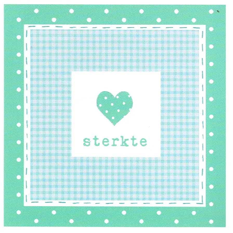 Enkele kaart sterkte groen