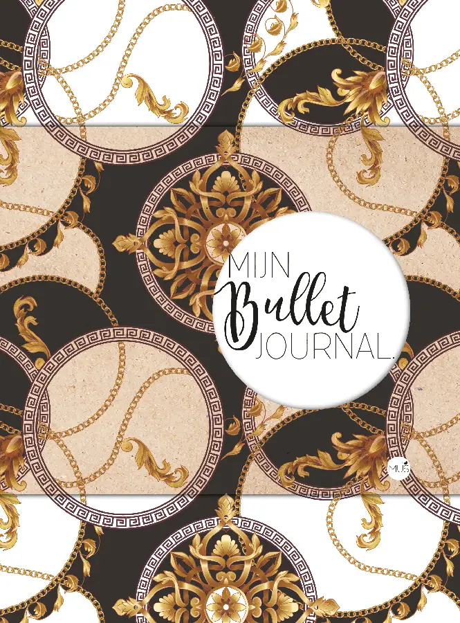 Mijn bullet journal vintage versace