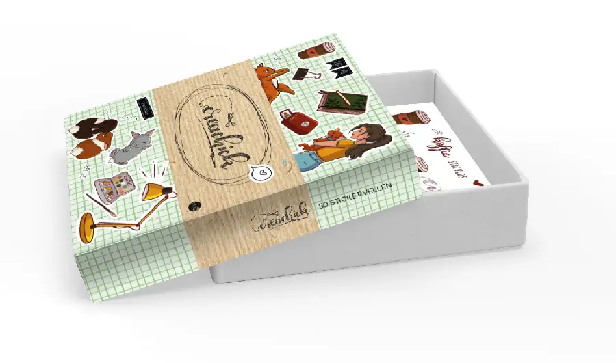 Creachick stickervellen