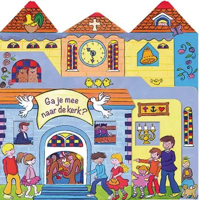 Ga je mee naar de kerk kartonboek