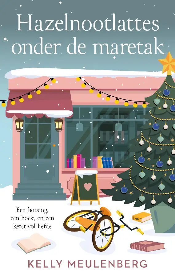 Hazelnootlattes onder de maretak