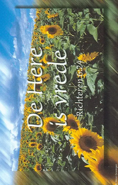 Bemoedigingskaartje richteren 6:24