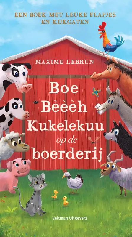 Boe bèèèh kukelekuu op de boerderij