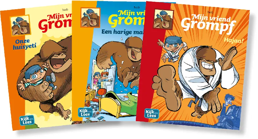 AVI leespakket GROEP 6 - Mijn vriend Grompf