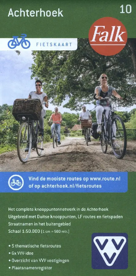 Falk VVV Fietskaart 10 achterhoek