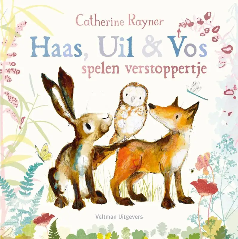 Haas uil & vos spelen verstoppertje