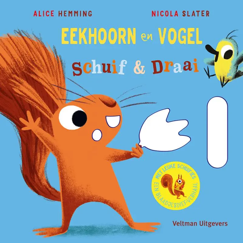 Eekhoorn en Vogel - schuif & draai