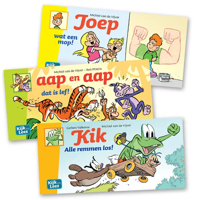 AVI MINI leespakket GROEP 3 / Joep - Aap en Aap - Kik