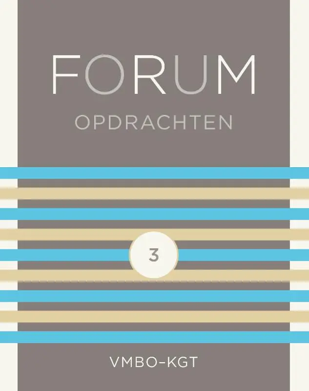 FORUM Geschiedenis opdrachtenboek vmbo-kgt 3
