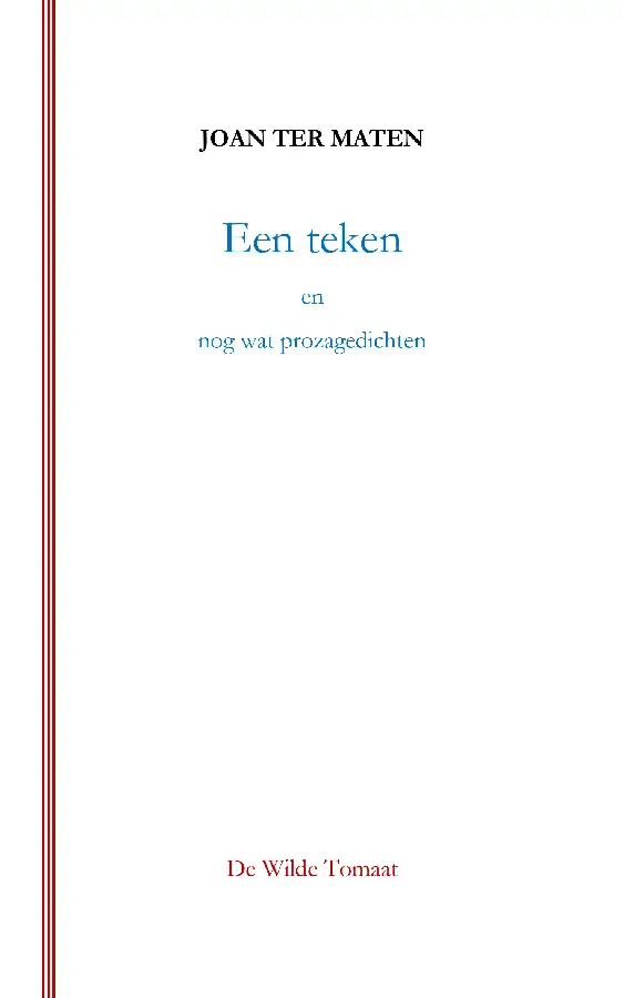 Een teken