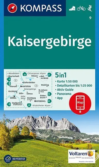 Kompass WK9 Kaisergebirge