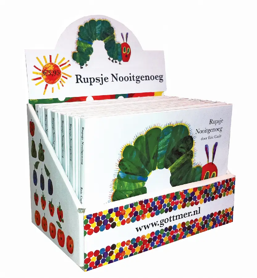 Rupsje Nooitgenoeg mini display 12 ex