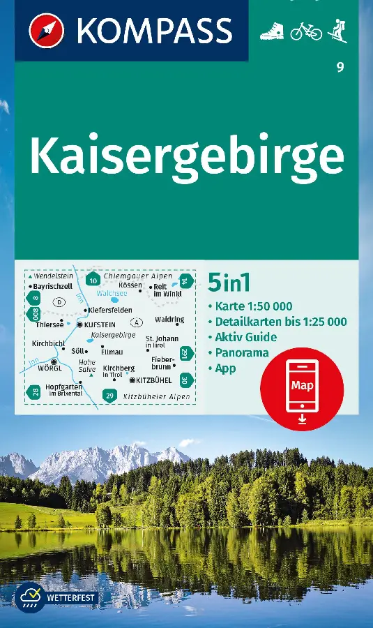 Kompass WK9 Kaisergebirge