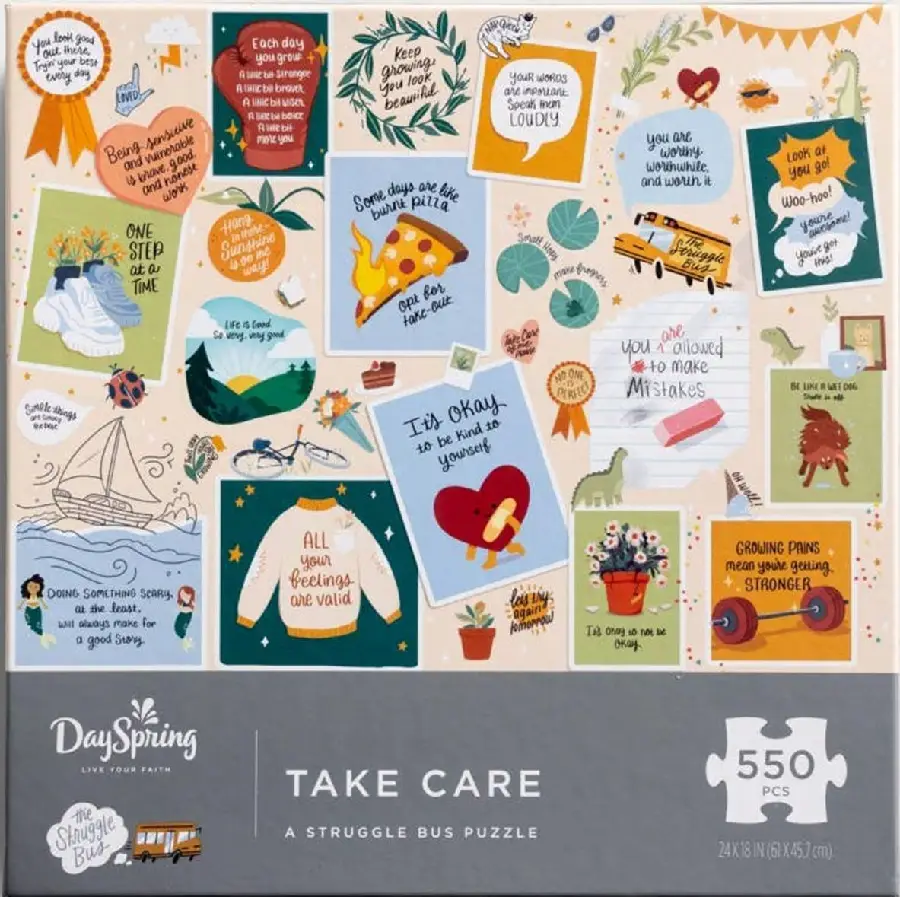 Jigsaw Puzzle 550pcs Take care