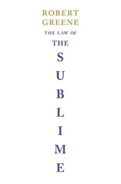 The Law of the Sublime