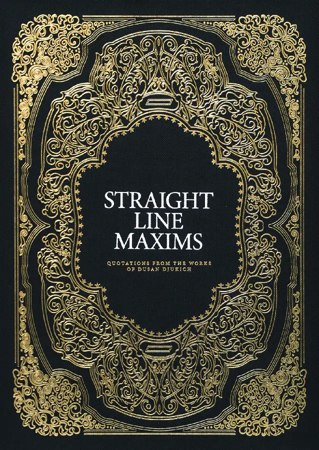 Straight-Line Maxims
