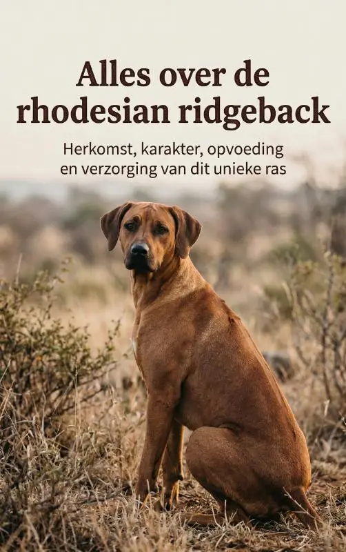 Alles over de rhodesian ridgeback