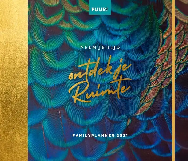 PUUR! familyplanner 2021