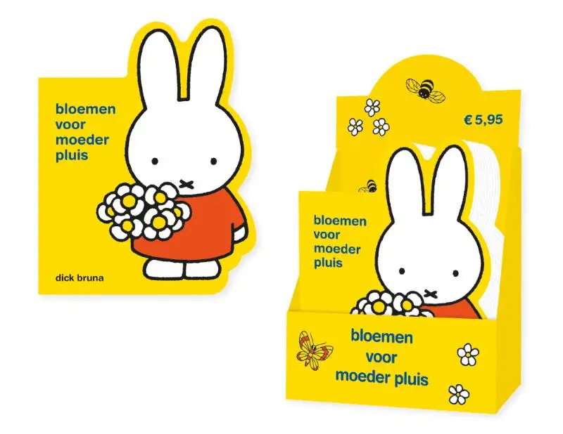 Display nijntje cadeauboekjes bloemen