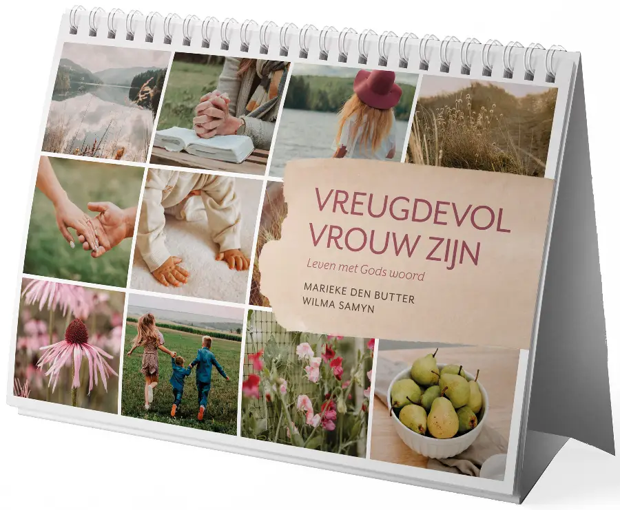 Vreugdevol vrouw zijn stakalender