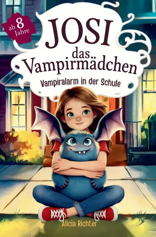 Josi - das Vampirmädchen - Ein spannendes Kinderbuch ab 8 Jahren über Mut, Freundschaft und die Kraft, anders zu sein (Große Schrift für Erstleser) -