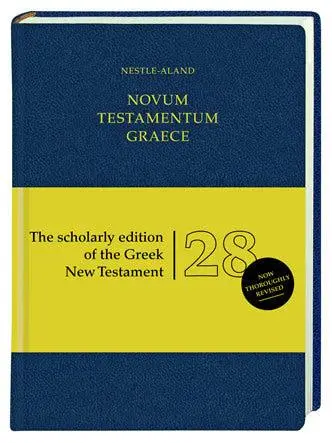 Novum testamentum grace 28 editie