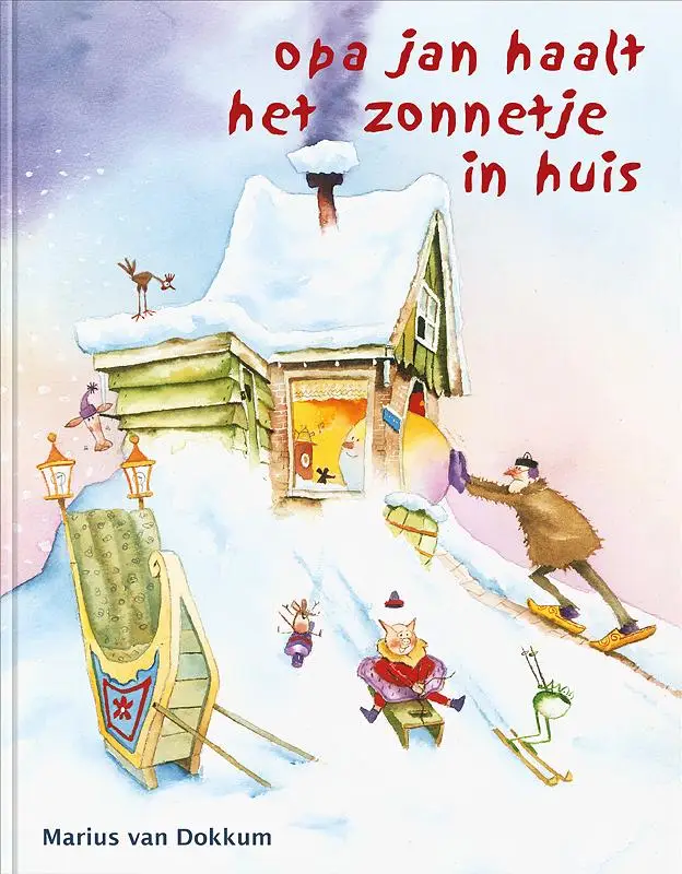 Opa Jan haalt het zonnetje in huis