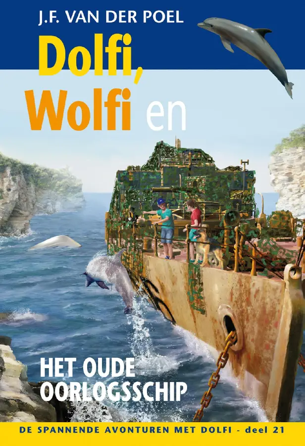 Dolfi, Wolfi en het oude oorlogsschip
