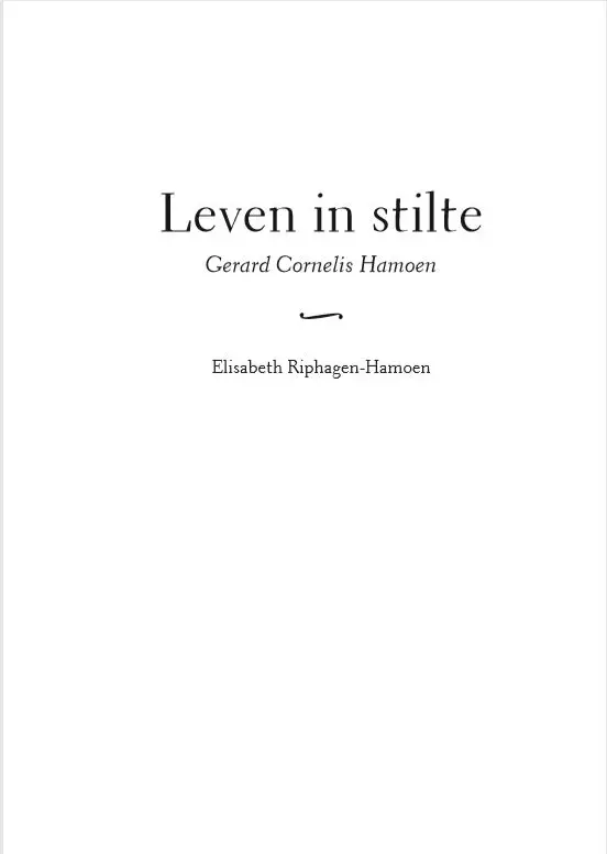Leven in stilte