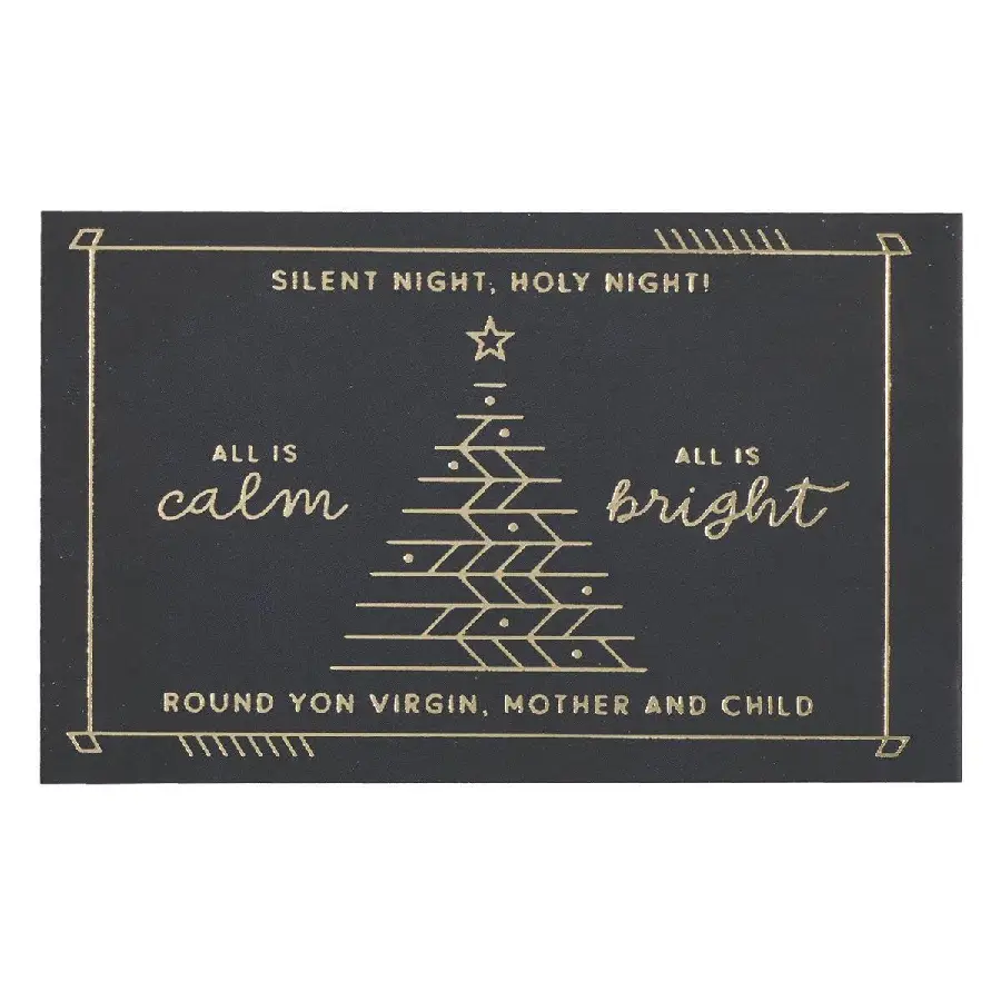 All is calm all is bright - Christmas