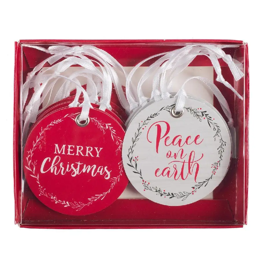 Set of 16 tags - 4 each of 4 designs