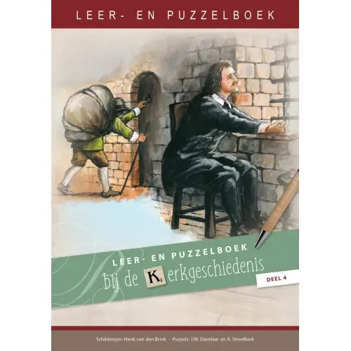 Leer- en puzzelboek bij `Onderzoekt de kerkgeschiedenis` (4).
