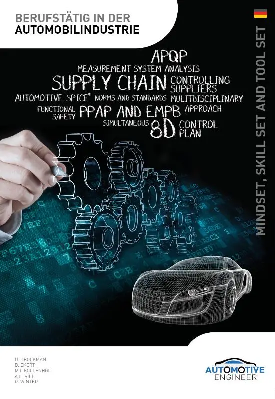 Berufstätig in der automobilindustrie