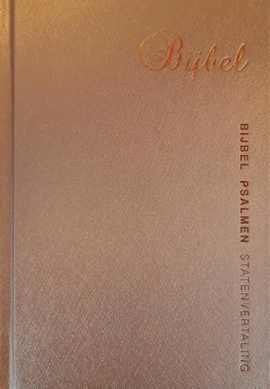 Microbijbel sv psalmen goudkleurig