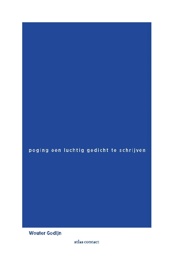 Poging een luchtig gedicht te schrijven