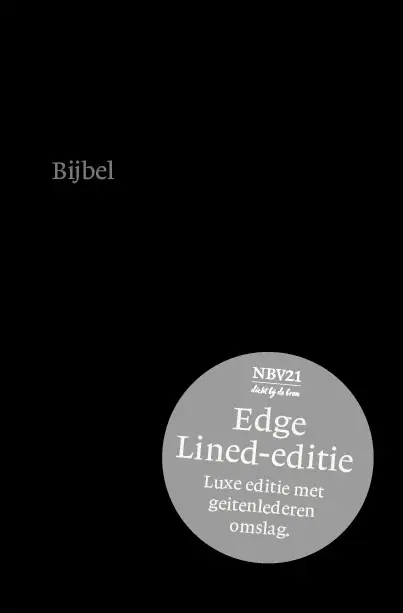 NBV21 Bijbel edge lined