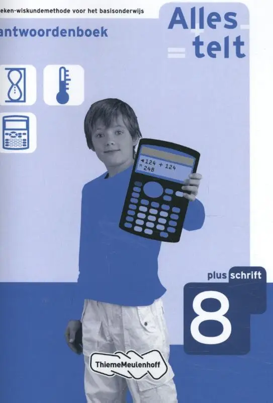 Groep 8 Plusschrift / Alles telt / Antwoordenboek
