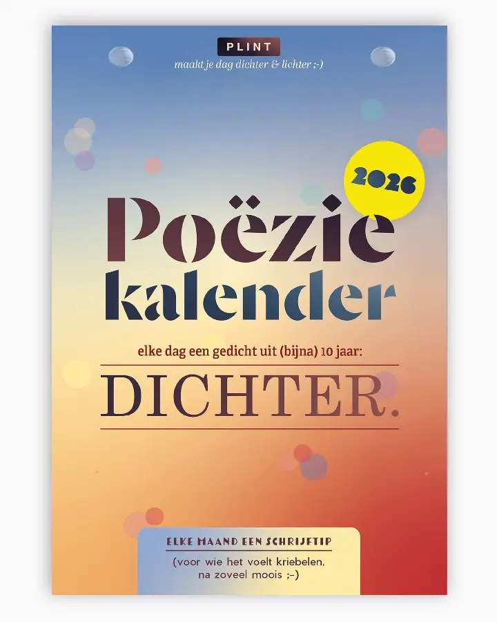 DICHTER. poëziekalender 2026