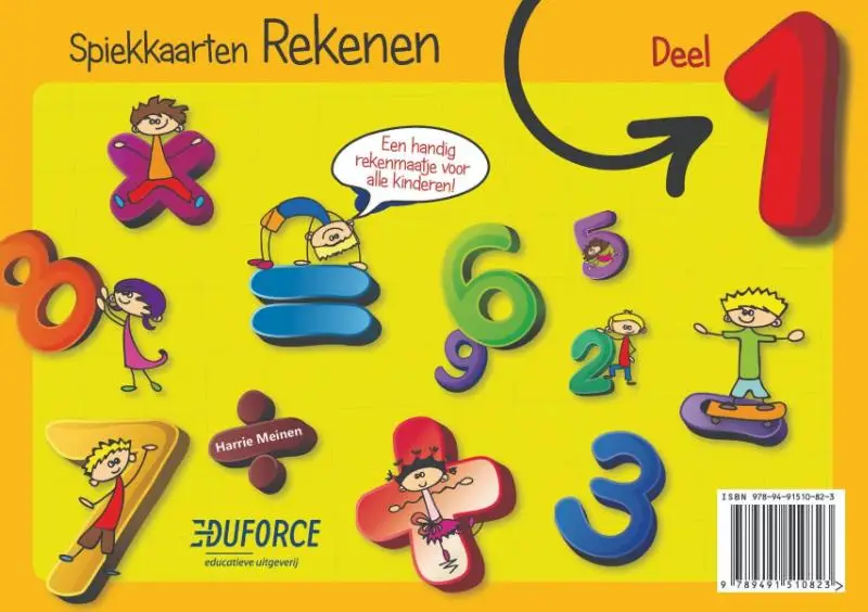 Spiekkaarten rekenen / deel 1