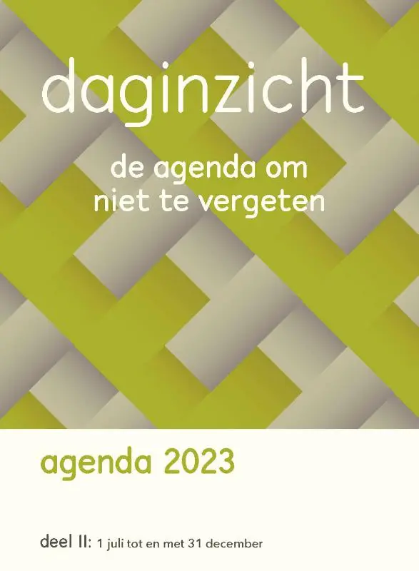 Daginzicht agenda 2023 / 2023 deel II