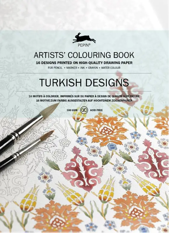 Artists colouring book / Turkish designs
