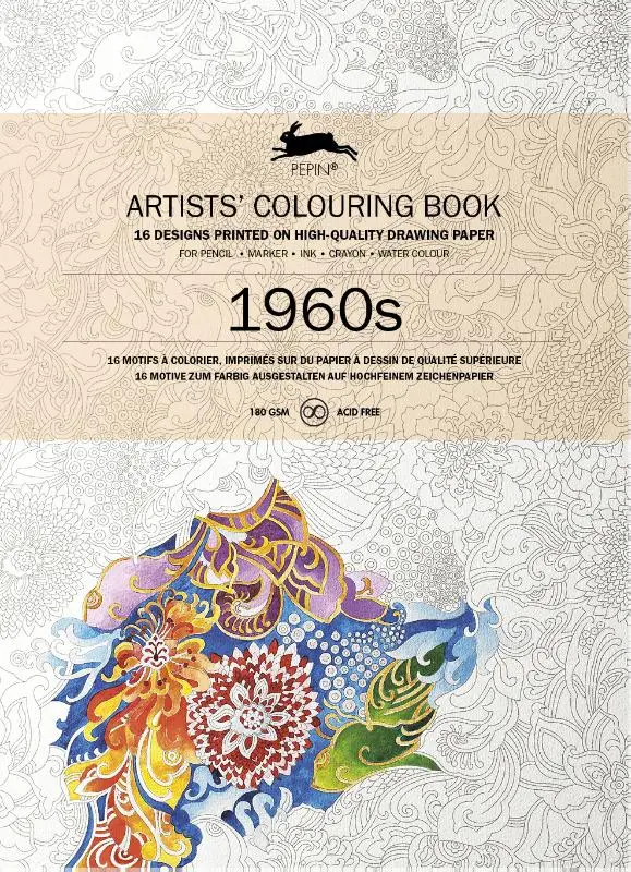1960S / Artists colouring book