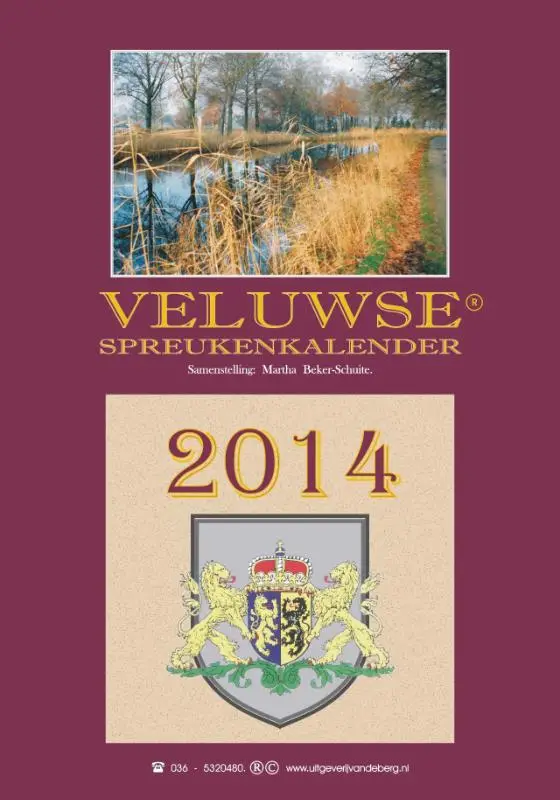 Veluwse spreukenkalender / 2014