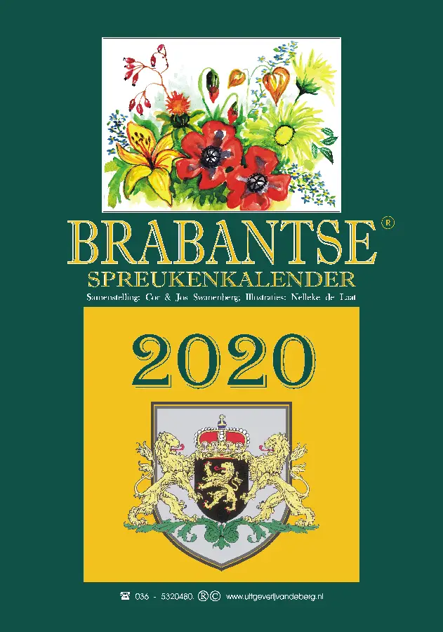 Brabantse spreukenkalender 2020