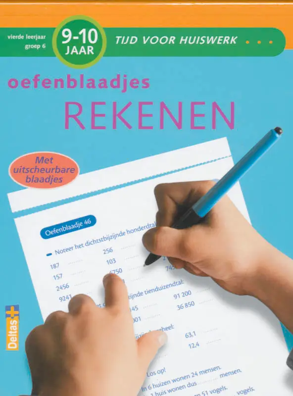 Oefenblaadjes rekenen / 9-10 jaar