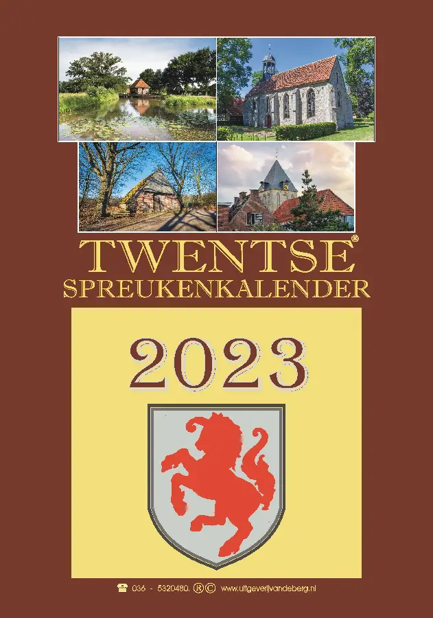 Twentse spreukenkalender / 2023