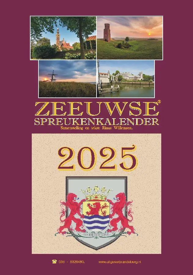 Zeeuwse spreukenkalender 2025