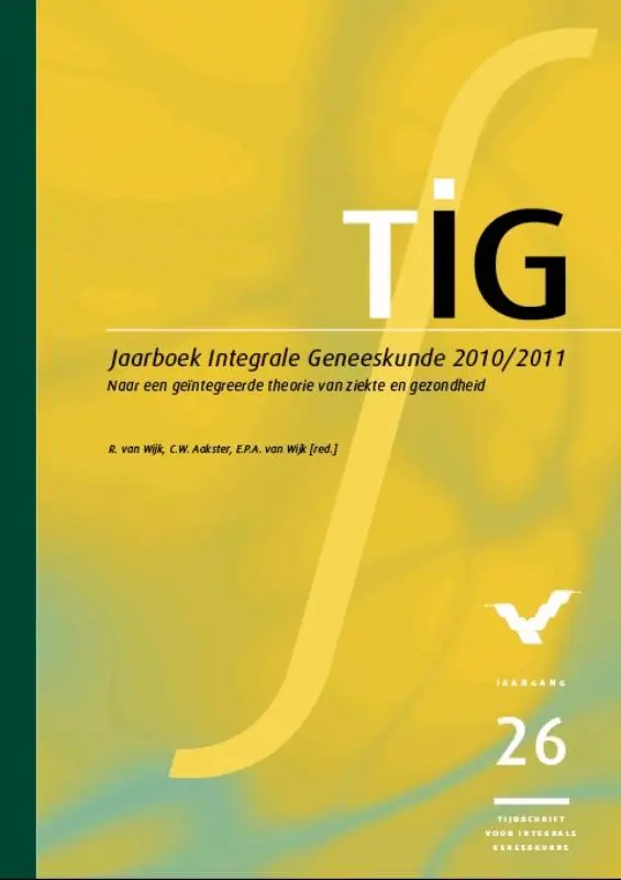 Jaarboek integrale geneeskunde / 2010/2011