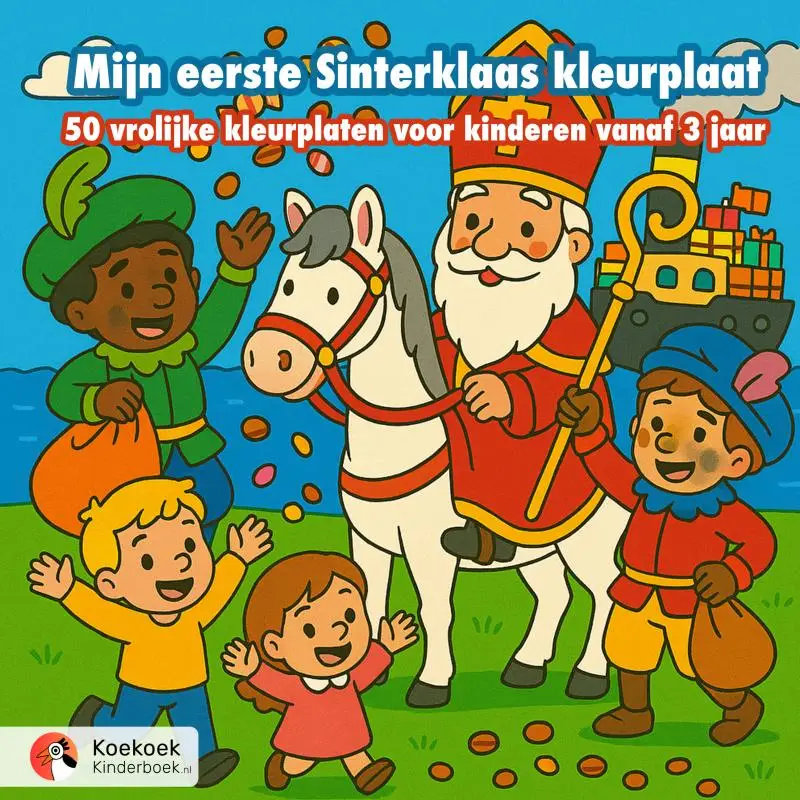 Mijn eerste Sinterklaas kleurplaat